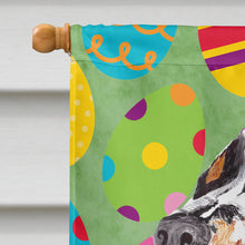 Load image into Gallery viewer, Springer Spaniel Easter Eggtravaganza Flag Canvas House Size