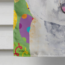 Load image into Gallery viewer, Bichon Frise Easter Eggtravaganza Flag Canvas House Size