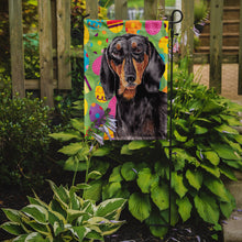 Load image into Gallery viewer, Dachshund Easter Eggtravaganza Garden Flag - Outdoor Decorative Yard Flag