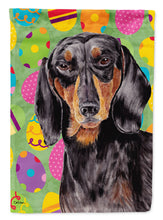Load image into Gallery viewer, Dachshund Easter Eggtravaganza Garden Flag - Outdoor Decorative Yard Flag