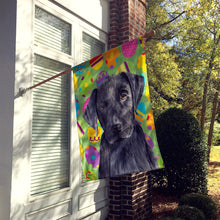 Load image into Gallery viewer, Labrador Easter Eggtravaganza Flag Canvas House Size