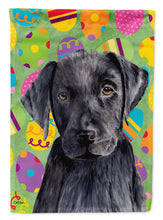 Load image into Gallery viewer, Labrador Easter Eggtravaganza Flag Canvas House Size