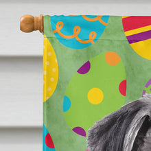 Load image into Gallery viewer, Pug Easter Eggtravaganza Flag Canvas House Size