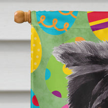Load image into Gallery viewer, Border Collie Easter Eggtravaganza Flag Canvas House Size