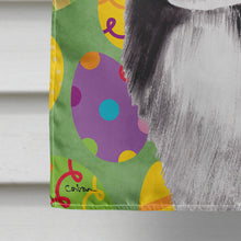 Load image into Gallery viewer, Border Collie Easter Eggtravaganza Flag Canvas House Size