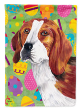 Load image into Gallery viewer, Beagle Easter Eggtravaganza Flag Canvas House Size