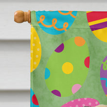 Load image into Gallery viewer, Pug Easter Eggtravaganza Flag Canvas House Size