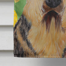 Load image into Gallery viewer, Airedale Easter Eggtravaganza Flag Canvas House Size