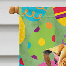 Load image into Gallery viewer, Bulldog English Easter Eggtravaganza Flag Canvas House Size