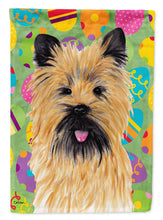 Load image into Gallery viewer, Cairn Terrier Easter Eggtravaganza Flag Canvas House Size