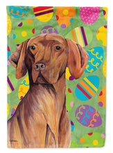 Load image into Gallery viewer, Vizsla Easter Eggtravaganza Garden Flag - Outdoor Decorative Yard Flag