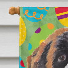 Load image into Gallery viewer, Saint Bernard Easter Eggtravaganza Flag Canvas House Size
