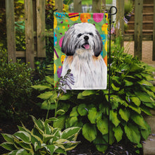 Load image into Gallery viewer, Shih Tzu Easter Eggtravaganza Garden Flag - Outdoor Decorative Yard Flag