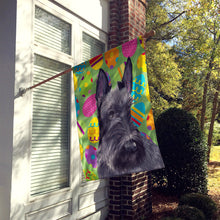 Load image into Gallery viewer, Scottish Terrier Easter Eggtravaganza Flag Canvas House Size