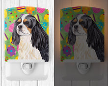Load image into Gallery viewer, Cavalier Spaniel Easter Eggtravaganza Ceramic Night Light SC9471CNL