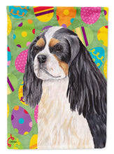 Load image into Gallery viewer, Cavalier Spaniel Easter Eggtravaganza Garden Flag - Outdoor Decorative Yard Flag