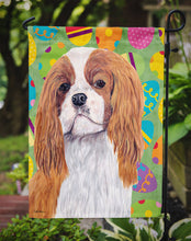 Load image into Gallery viewer, Cavalier Spaniel Easter Eggtravaganza Garden Flag - Outdoor Decorative Yard Flag