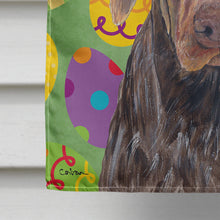 Load image into Gallery viewer, German Shorthaired Pointer Easter Eggtravaganza Flag Canvas House Size