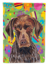 Load image into Gallery viewer, German Shorthaired Pointer Easter Eggtravaganza Garden Flag - Outdoor Decorative Yard Flag