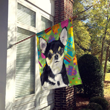 Load image into Gallery viewer, Chihuahua Easter Eggtravaganza Flag Canvas House Size