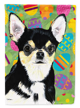 Load image into Gallery viewer, Chihuahua Easter Eggtravaganza Garden Flag - Outdoor Decorative Yard Flag