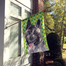 Load image into Gallery viewer, Akita St. Patrick's Day Shamrock Flag Canvas House Size SC9483CHF