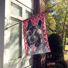 Load image into Gallery viewer, Akita Hearts Love and Valentine's Day Flag Canvas House Size SC9484CHF