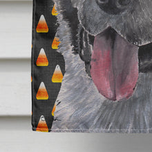 Load image into Gallery viewer, Akita Candy Corn Halloween Flag Canvas House Size SC9486CHF