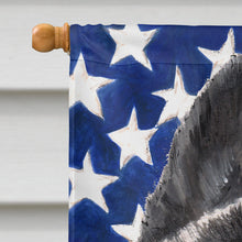 Load image into Gallery viewer, Akita USA Patriotic American Flag Flag Canvas House Size SC9487CHF