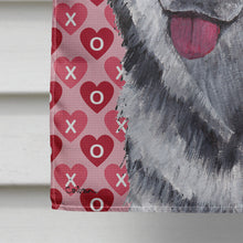 Load image into Gallery viewer, Alaskan Malamute Hearts Love and Valentine's Day Flag Canvas House Size SC9494CHF