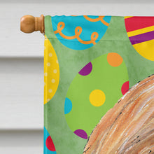 Load image into Gallery viewer, Afghan Hound Easter Eggtravaganza Flag Canvas House Size SC9500CHF