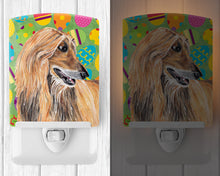 Load image into Gallery viewer, Afghan Hound Easter Eggtravaganza Ceramic Night Light SC9500CNL