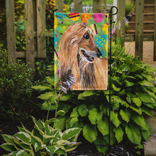 Load image into Gallery viewer, Afghan Hound Easter Eggtravaganza Garden Flag - Outdoor Decorative Yard Flag SC9500GF
