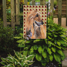 Load image into Gallery viewer, Afghan Hound Fall Leaves Garden Flag – Decorative Outdoor Yard Flag SC9504GF