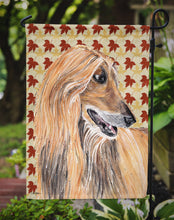 Load image into Gallery viewer, Afghan Hound Fall Leaves Garden Flag – Decorative Outdoor Yard Flag SC9504GF