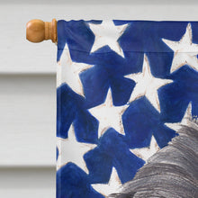 Load image into Gallery viewer, Brussels Griffon USA American Flag Flag Canvas House Size
