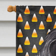 Load image into Gallery viewer, Cocker Spaniel Halloween Candy Corn Flag Canvas House Size