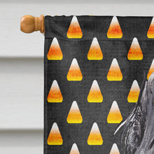 Load image into Gallery viewer, English Cocker Spaniel Halloween Candy Corn Flag Canvas House Size