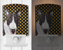 Load image into Gallery viewer, Bull Terrier Candy Corn Halloween Ceramic Night Light SC9533CNL