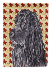 Load image into Gallery viewer, English Cocker Spaniel Fall Leaves Garden Flag – Decorative Outdoor Yard Flag