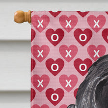 Load image into Gallery viewer, Cocker Spaniel Valentine's Love Flag Canvas House Size