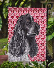 Load image into Gallery viewer, Cocker Spaniel Valentine's Love Garden Flag – Decorative Outdoor Yard Flag