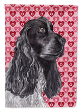 Load image into Gallery viewer, Cocker Spaniel Valentine's Love Garden Flag – Decorative Outdoor Yard Flag