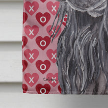 Load image into Gallery viewer, English Cocker Spaniel Valentine's Love Flag Canvas House Size