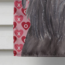 Load image into Gallery viewer, Brussels Griffon Valentine's Love Flag Canvas House Size