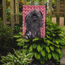 Load image into Gallery viewer, Brussels Griffon Valentine's Love Garden Flag – Decorative Outdoor Yard Flag