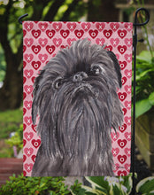 Load image into Gallery viewer, Brussels Griffon Valentine's Love Garden Flag – Decorative Outdoor Yard Flag