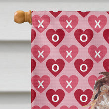 Load image into Gallery viewer, Boykin Spaniel Valentine's Love Flag Canvas House Size