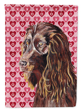 Load image into Gallery viewer, Boykin Spaniel Valentine's Love Flag Canvas House Size