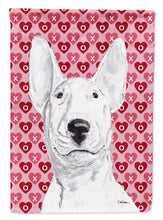 Load image into Gallery viewer, Bull Terrier Valentine's Love Garden Flag – Decorative Outdoor Yard Flag